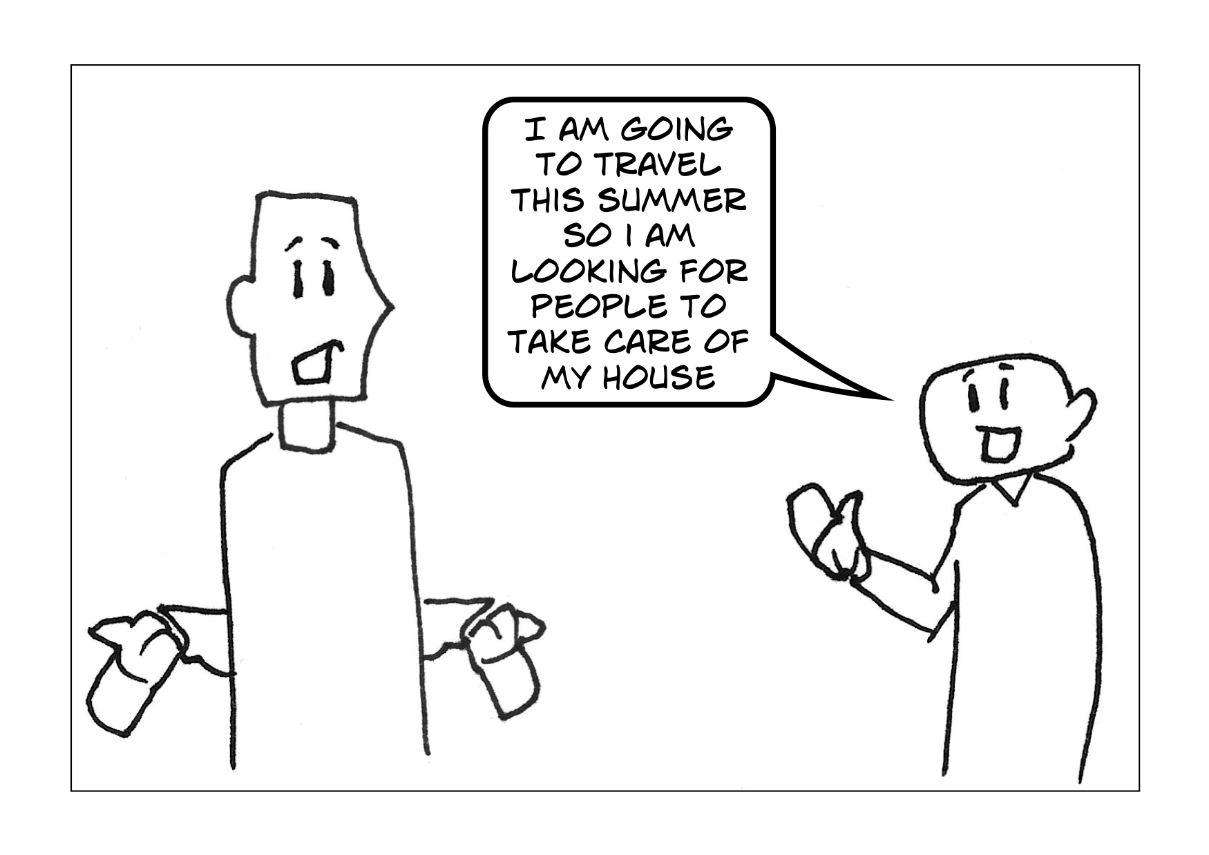 trouble
